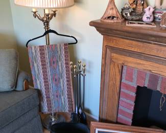 Stiffel Brass Floor Lamp 