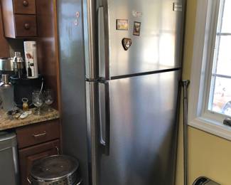 Stainless Steel Frigidaire Refrigerator 