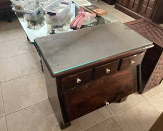 Ethan Allen flour bin