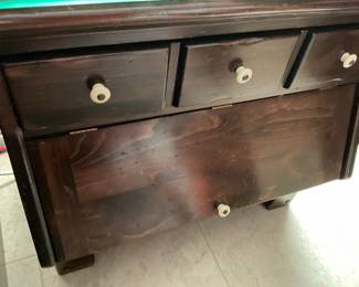 Ethan Allen flour bin