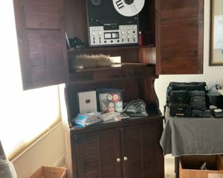 Ethan Allen media cabinet or bookcase 