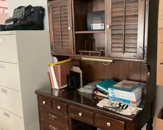 Ethan Alken desk with hutch