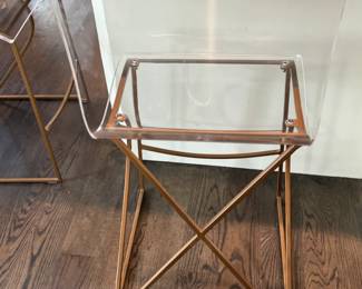Gabby Johnson Modern Clear Acrylic Seat