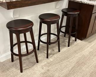 Crate & Barrel Bar Swivel Stools