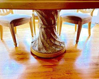 Century Stone Twist Dining Table