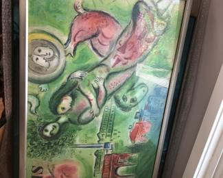 Chagall gallery poster