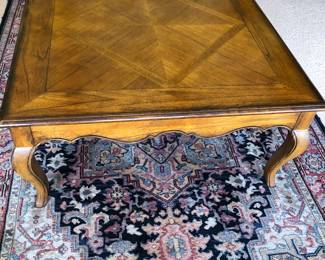Coffee table (rug not included in sale)