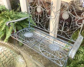 Patio bench