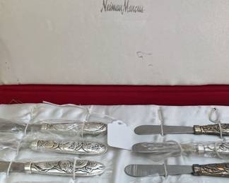 Set of 8 Neiman Marcus butter knives