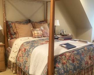 Antique pencil bed (Bedding not available.)