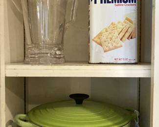 Vintage Premium Cracker tin