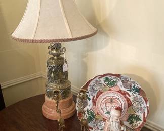 One of two lamps