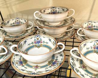 "Hollywood" - Royal Worcester English china 