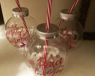 Darling Christmas glasses