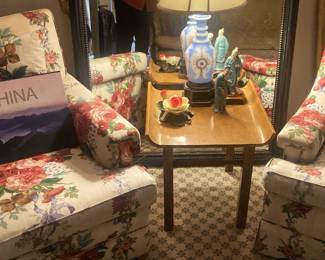 Pair of bedroom chairs