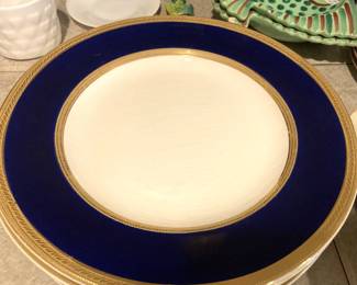 Crown Ducal china plates - made in England