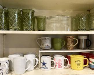 Glasses and mugs