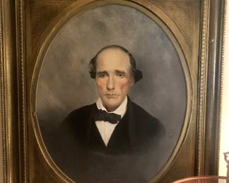 Framed portrait
