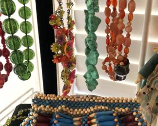Beads and purse