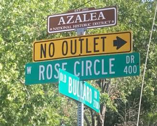 Please carefully park on Old Bullard Road and walk a very short distance.