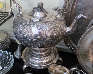 Silverplate coffee server