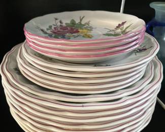 Some of the many dishes