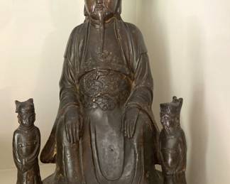 Bronze statue