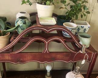 Tiered table - great for plants