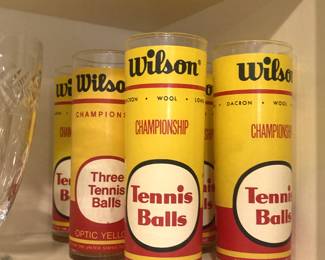 Darling Wilson tennis ball glasses