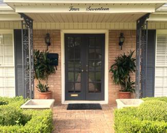 Entrance is through the front door. Please remember to park on Old Bullard Road.  We look forward to seeing you September 19, 20, and 21.