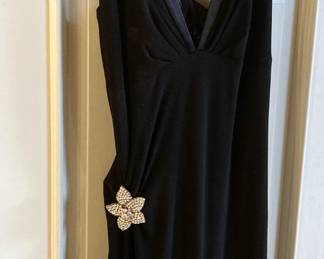 One of the many consigned evening wear selections