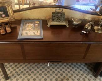 Drop leaf sofa/entry/dining table