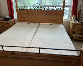 Serta Split King Adjustable Bed 