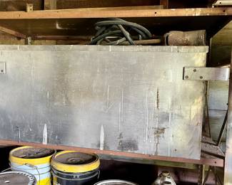 Antique steamer pot for clambakes 