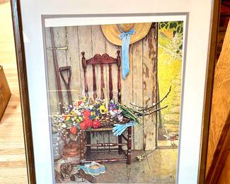 Norman Rockwell print