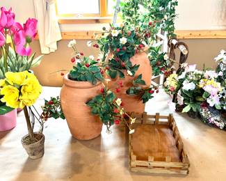 assorted spring decor