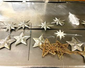 light up star garland