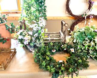 assorted spring wreaths