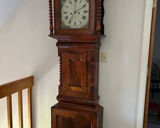 1800s grandfather clock  BID ITEM ONLY