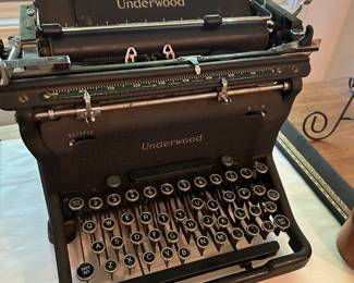 Antique typewriter