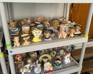 THESE VINTAGE HEADS ARE ALREADY DISCOUNTED TO HALF OF PRICE ON BOTTOM. Vintage heads