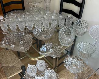 Large set of Fostoria