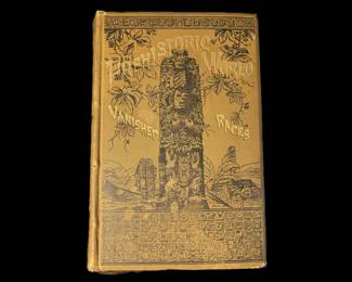 RARE "Prehistoric World: Vanished Races" by E. A. Allen, Illustrated