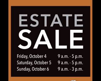 The address will be posted on Thursday, October 3, at 9 am.  For those visiting from out of town or out of state the sale is near the intersection of Acadian Thruway and Interstate  10.