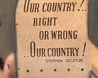 Detail of Advertising Mirror