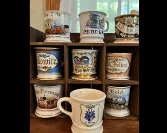 Hand painted, transfer ware, American made, French Limoges