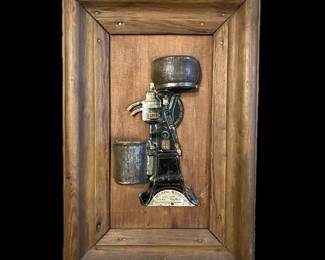 De Laval Cream Separator Salesman's Premium;  Detailed Tin Match Safe.  Early 20th Century.