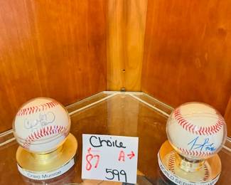 Autographed Baseballs 