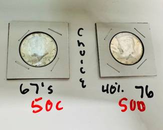 KENNEDY HALF DOLLARS