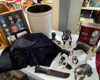 VINTAGE NAVY UNIFORM MEDALS AND MORE 